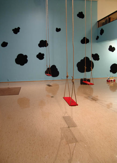 Fra utstillingen "You make me fly" 2010